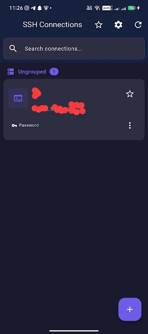 ConnectPro  SSH Terminal Screenshot 0