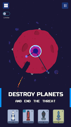 Planet Destruction - a space odyssey Screenshot 0