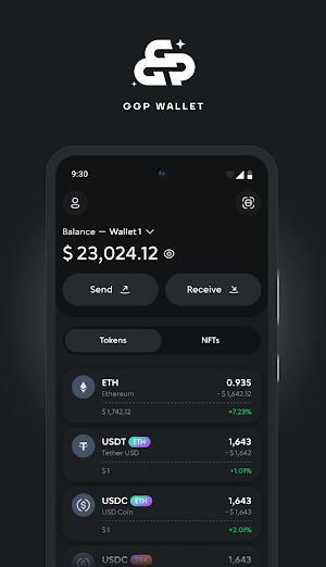 GGP Wallet Screenshot 0