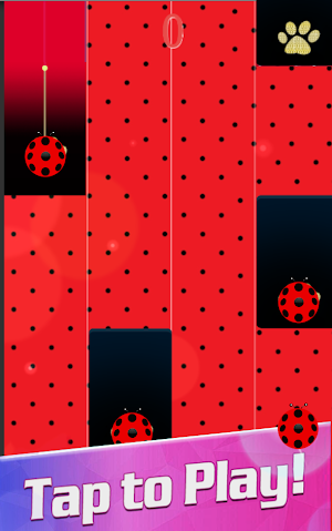 Piano Ladybug Noir Screenshot 3