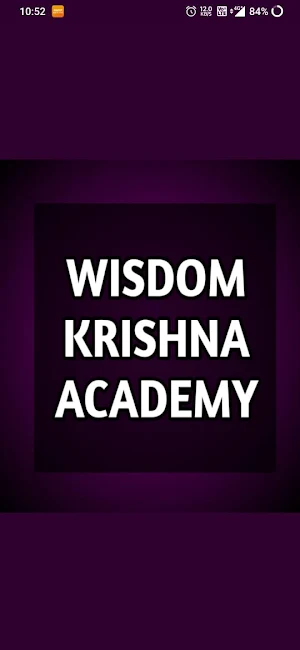 Wisdom Krishna Academy Screenshot 0