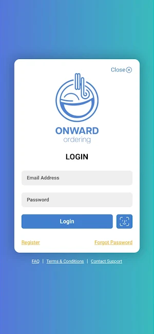Onward Ordering Screenshot 0
