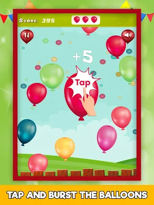Balloon Pop Games - Bubble Popper Baloon Popping Screenshot 2