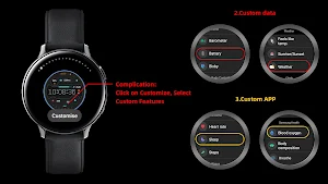Soft Mist Grey For Wear OS Screenshot 1