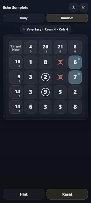 Sumplete - Number Sum Puzzle Screenshot 0