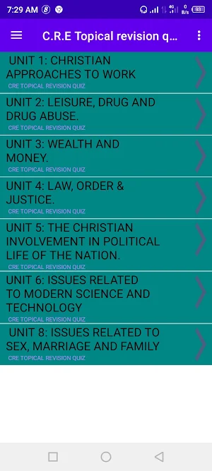 C.r.e topical questions Screenshot 1