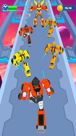 Robot Transform: Runner Game screenshot 7