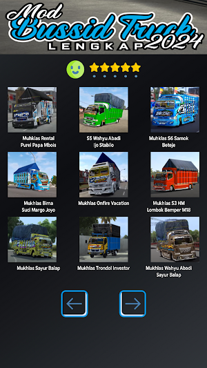 Mod Bussid Truck Lengkap 2024 Screenshot 2