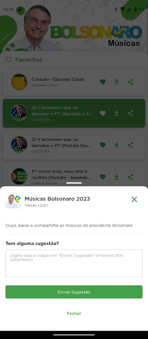 Músicas Bolsonaro 2023 Screenshot 3
