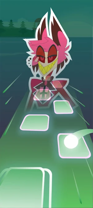Alastor Tiles Dance Hazbin EDM Screenshot 2