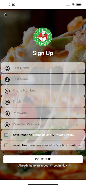 Bella Napoli Eltham Screenshot 2