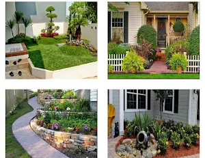 Central courtyard garden desig Screenshot 0