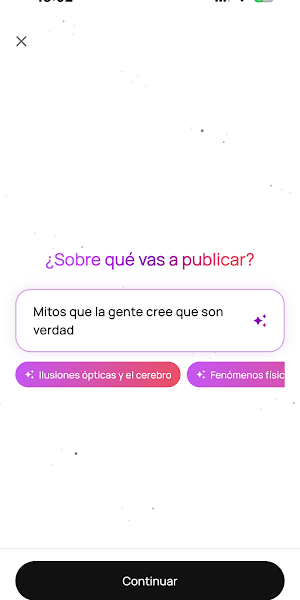 QuickPost - Posts con IA Screenshot 2