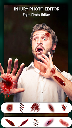 Fight Photo Editor With INJURY Screenshot 1