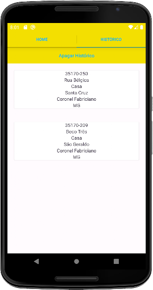 Busca CEP Screenshot 3
