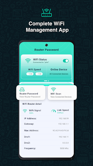Show WiFi Router Password Screenshot 0