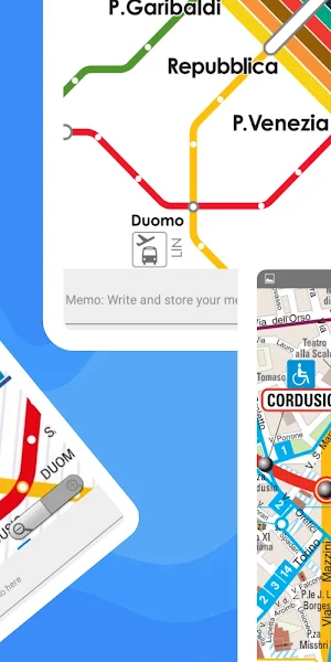 Milan Metro Map Screenshot 3