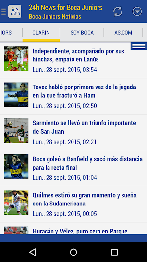 Boca Juniors Noticias 24h Screenshot 2