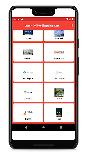 Japan Online Shopping App Screenshot 1
