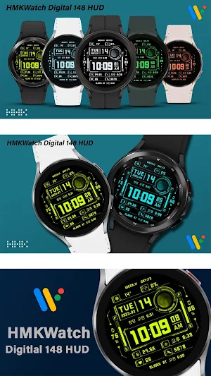 HMKWatch Digital 148 HUD Screenshot 1