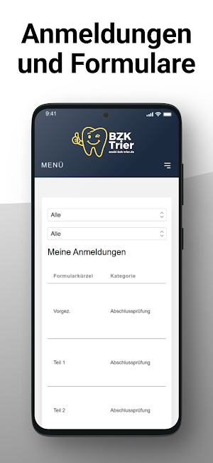 Azubi BZK Trier Screenshot 3