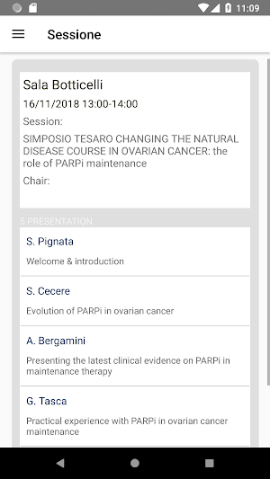 Congresso AIOM 2018 Screenshot 2
