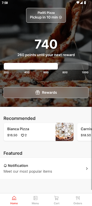 Pie95 Pizza Screenshot 0