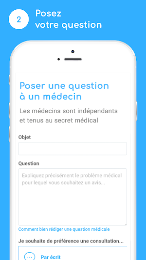 MédecinDirect Screenshot 2