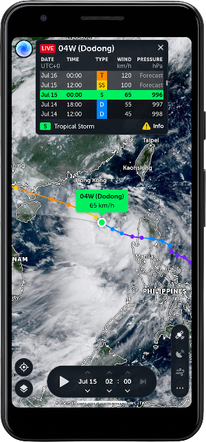 Live Weather: Zoom Radar Map Screenshot 0
