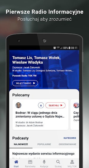 TOK FM Screenshot 0