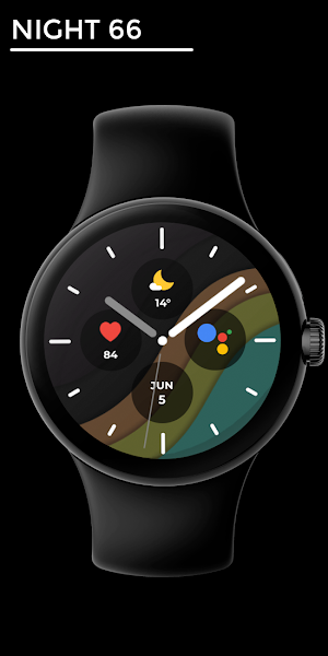Night 66 - watch face Screenshot 0