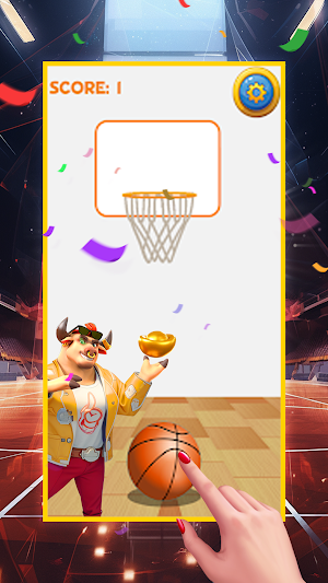 Basket Swipe Mania Screenshot 2