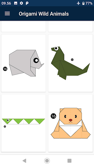 Origami Wild Animals 2022 Screenshot 1
