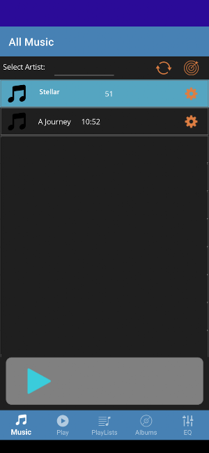 Orion Music Lite Screenshot 1