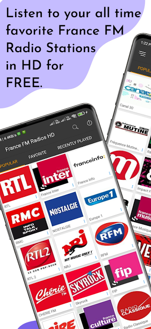 France FM Radios HD Screenshot 0