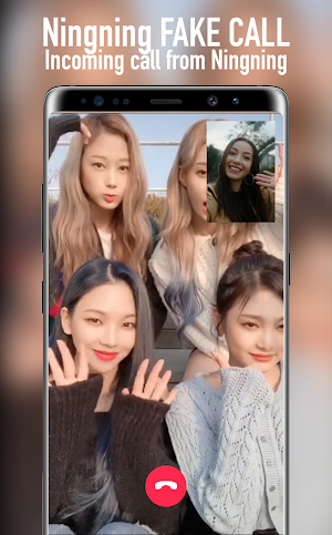 Ningning Fake Call Screenshot 0