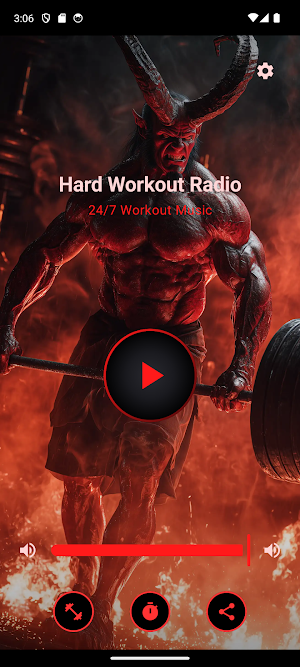 Hard Workout Radio Screenshot 0