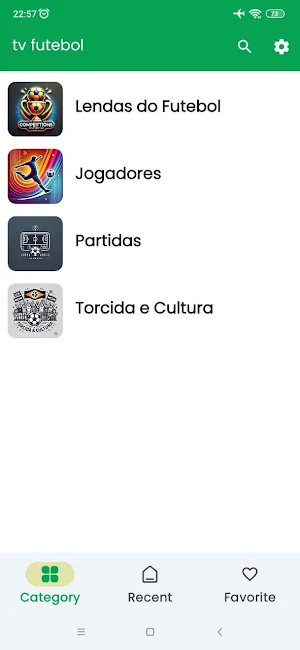 Tv Futebol - Ao Vivo 2025 Screenshot 1