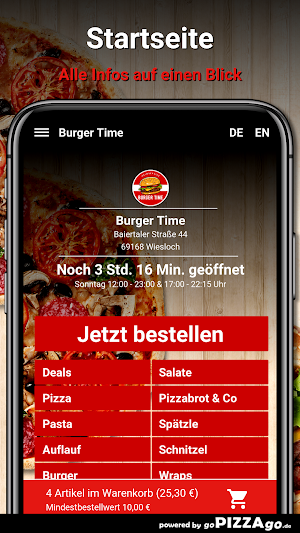 Burger Time Screenshot 1