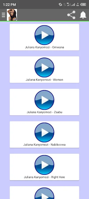 Juliana Kanyomozi Songs Screenshot 0