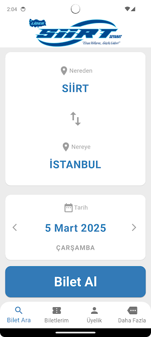 Has Lider Siirt Seyahat Screenshot 0
