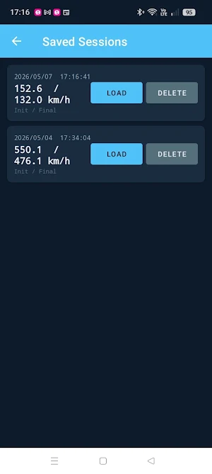 Measuring Tennis Serve Speed Screenshot 3