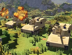 Tank Wars Mod for mcpe Screenshot 0