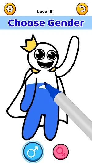 Coloring Alphabet ASMR Monster Screenshot 3