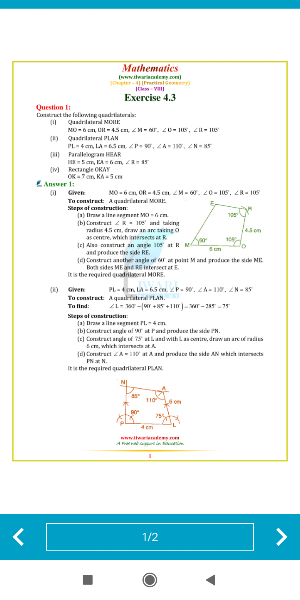 NCERT Solutions Class 8 Maths in English Offline Screenshot 3