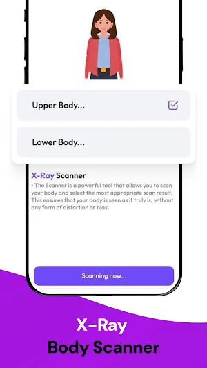 Xray Body Scanner Camera Screenshot 2