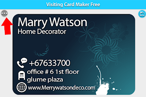 Visiting Card Maker Free Screenshot 3