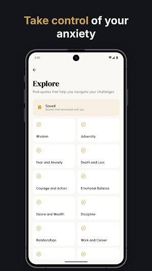 Stoic Core: Journal & Quotes Screenshot 2