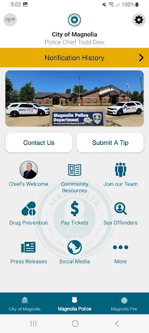 City of Magnolia, AR Screenshot 1
