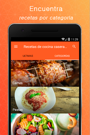 Recetas de cocina casera Screenshot 1